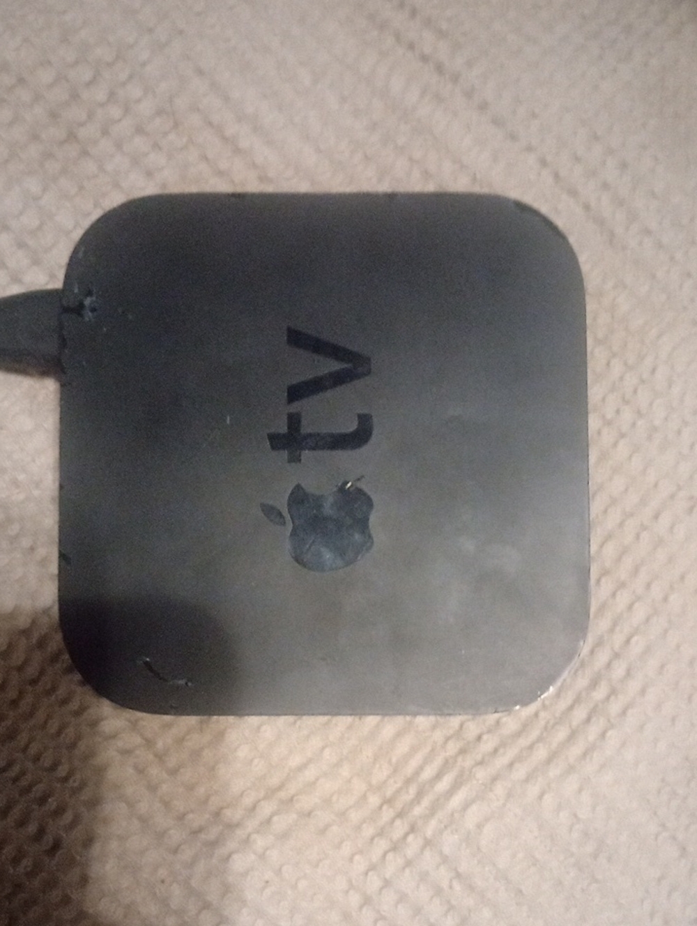 Apple Matte Black Media Streamer Power Block